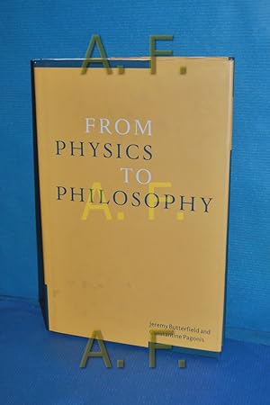 Bild des Verkufers fr From Physics to Philosophy zum Verkauf von Antiquarische Fundgrube e.U.