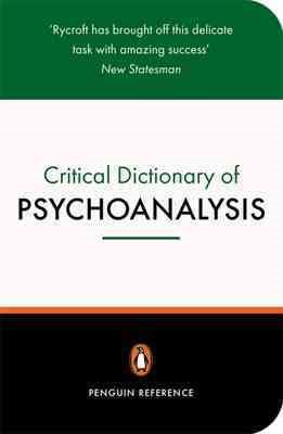 Seller image for Critical Dictionary of Psychoanalysis for sale by GreatBookPrices