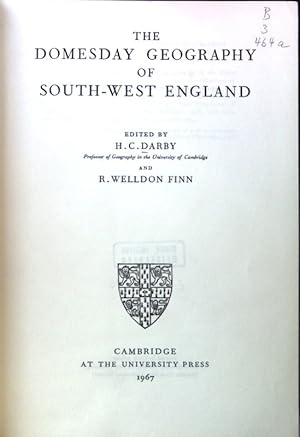 Bild des Verkufers fr The Domesday Geography of South-West England; zum Verkauf von books4less (Versandantiquariat Petra Gros GmbH & Co. KG)