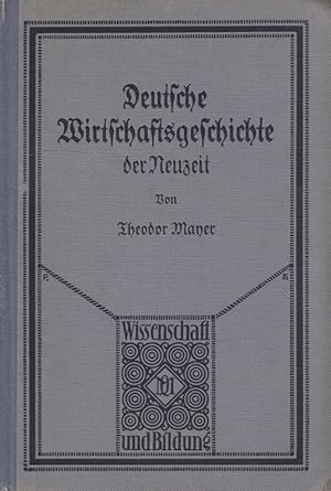 Seller image for Deutsche Wirtschaftsgeschichte der Neuzeit. Wissenschaft und Bildung ; 249 for sale by Versandantiquariat Nussbaum