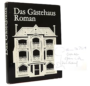 Bild des Verkufers fr Das Gstehaus (signierter Gemeinschaftsroman) zum Verkauf von exlibris24 Versandantiquariat