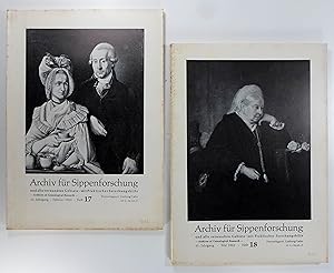 Seller image for Archiv fr Sippenforschung und alle verwandten Gebiete - mit praktischer Forschungshilfe. Hefte 17-20 / 1965 + Inhaltsverzeichnis 1961/62. for sale by Brbel Hoffmann