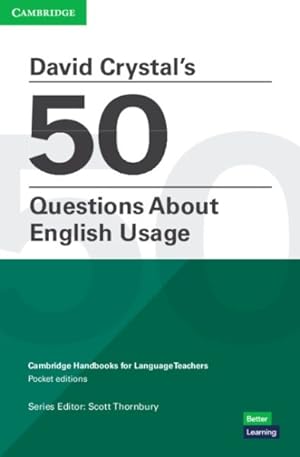 Immagine del venditore per David Crystal's 50 Questions About English Usage venduto da GreatBookPrices