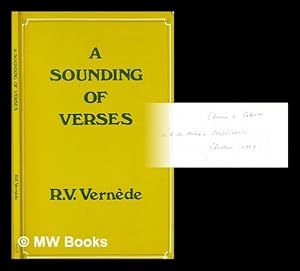Seller image for A sounding of verses for sale by MW Books Ltd.