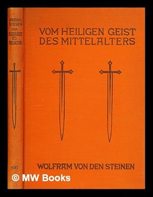 Seller image for Vom Heiligen Geist des Mittelalters. Anselm von Canterbury, Bernhard von Clairvaux for sale by MW Books Ltd.
