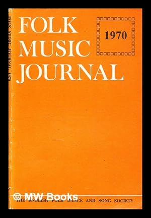 Immagine del venditore per Folk music journal - volume 2, number 1 venduto da MW Books Ltd.