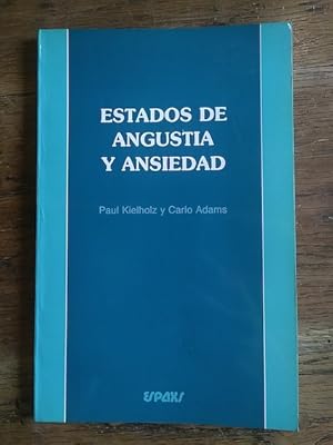 Imagen del vendedor de Estados de angustia y ansiedad a la venta por Librer�a P�ramo