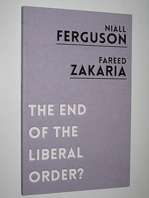 Seller image for The End of the Liberal Order? for sale by Manyhills Books