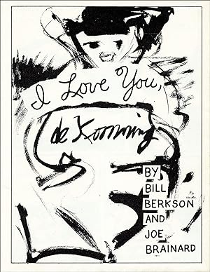 I Love You, de Kooning