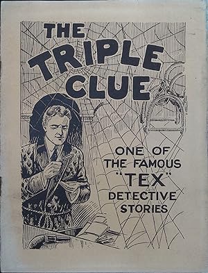 Seller image for The Triple Clue British Pressbook 1920 Glen White, Stanley Walpole for sale by AcornBooksNH