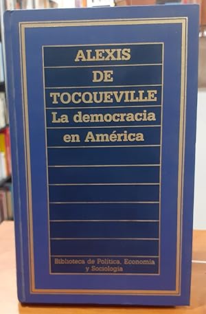 Imagen del vendedor de La democracia de Amrica a la venta por Paraso Lector