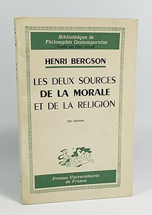 Bild des Verkufers fr Les deux sources de la morale et de la religion zum Verkauf von Librairie L'Autre sommeil
