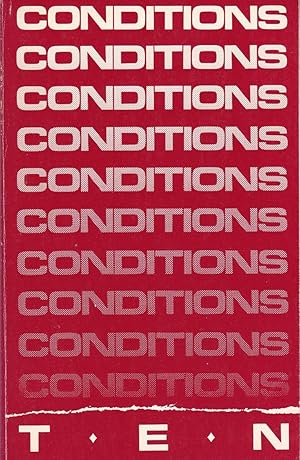 Imagen del vendedor de Conditions: Ten. A feminist magazine of writing by women with an emphasis on writing by lesbians. a la venta por Antiquariat Schwarz & Grmling GbR