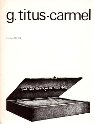 Bild des Verkufers fr Tekeningen 1968-1972. Stedelijk Museum, Amsterdam 17/3 1973-6/5. zum Verkauf von Antiquariat Querido - Frank Hermann
