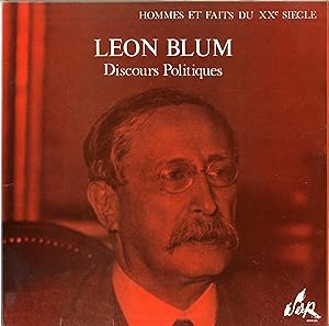 "Léon BLUM" Discours politiques / HOMMES ET FAITS DU XXe SIÈCLE / LP 33 tours original français /...