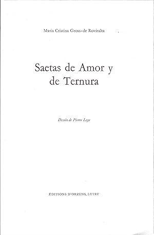 Saetas de Amor y de Ternura