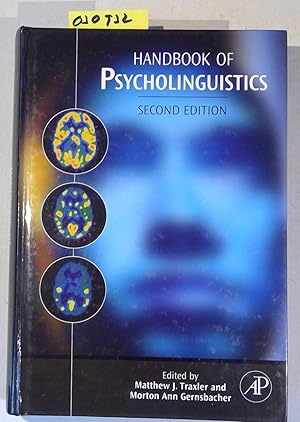 Seller image for Handbook of Psycholinguistics - 2nd Edition for sale by Antiquariat Trger