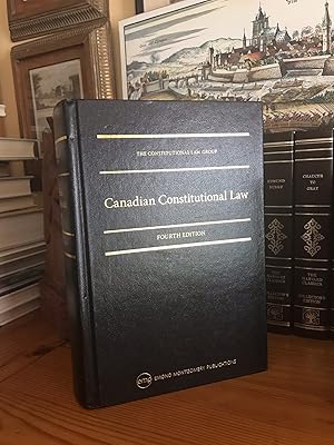 Imagen del vendedor de Canadian Constitutional Law a la venta por GoldBookShelf