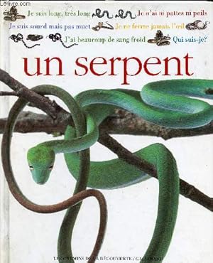 Imagen del vendedor de Qui suis-je ? Un serpent. a la venta por Le-Livre