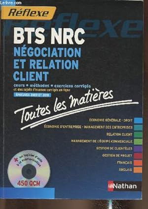 Bild des Verkufers fr BTS NRC (ngociation et relation client)- Toutes les matires zum Verkauf von Le-Livre