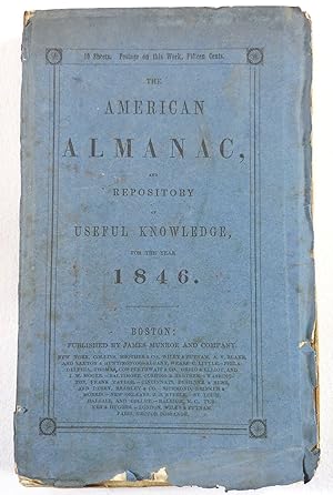 The American Almanac and Repository of Useful Knowledge, for the Year 1846