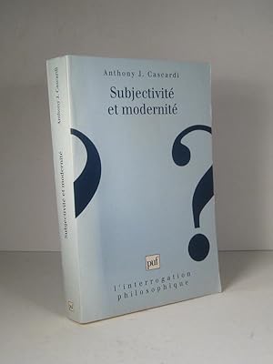 Bild des Verkufers fr Subjectivit et modernit zum Verkauf von Librairie Bonheur d'occasion (LILA / ILAB)