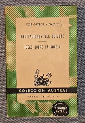 Seller image for Meditaciones del Quijote & Ideas Sobre la Novela for sale by Forgotten Lore