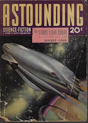 Imagen del vendedor de ASTOUNDING Science Fiction: August, Aug. 1940 ("Vault of the Beast") a la venta por Books from the Crypt