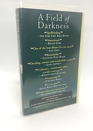 Immagine del venditore per A Field of Darkness (Madeline Dare, Book 1) (Signed Advance Reading Copy) venduto da Dan Pope Books