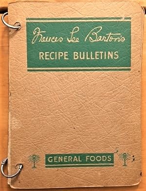 Seller image for Frances Lee Barton's Recipe Bulletins for sale by Alplaus Books