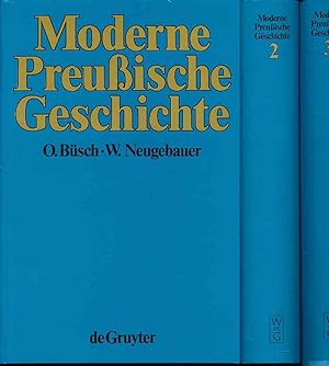 ( Leinengebunden ) Moderne Preußische Geschichte. 3 Bände. Veröffentlichungen der Historischen Ko...