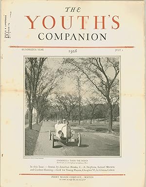 Youth's Companion, July 1, 1926, Volume 100, No. 26, Cover Photograph of the YC LAB Racing Car, S...