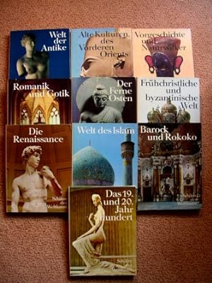 Schätze der Weltkunst. 10 Bände (Band1-10 komplett). 1. Band: Vorgeschichte und Naturvölker / 2. ...