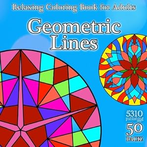 Seller image for Geometric Lines - Relaxing Coloring Book for Adults (Paperback or Softback) for sale by BargainBookStores