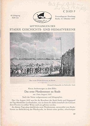 des Stader Geschichts- und Heimatvereins, 45. Jahrgang Heft 3/4. Mit 2 Abbildungen.