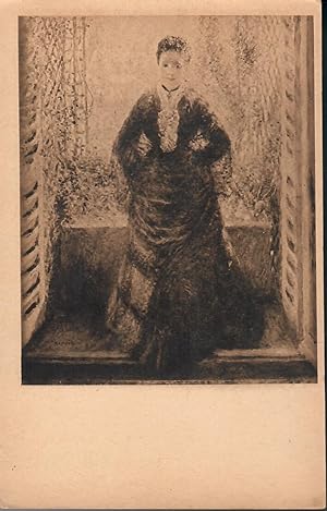 Bild des Verkufers fr Knstler-AK - Postkarte - Auguste Renoir - Damenbildnis; Nr. 404 - Amtliche Ausgabe der Kunsthalle Bremen zum Verkauf von Walter Gottfried