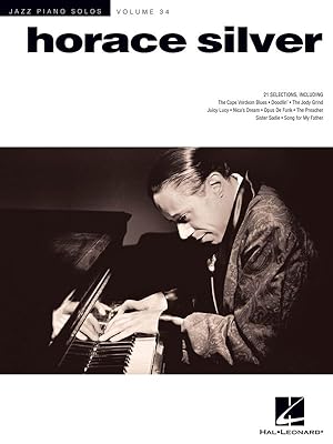 Bild des Verkufers fr Horace Silver: Jazz Piano Solos Series Volume 34 zum Verkauf von moluna