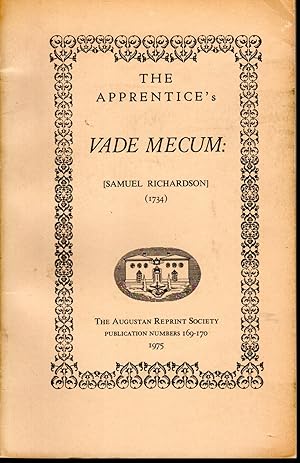 Bild des Verkufers fr The Apprentice's VADE MECUM: (1734) Augustan Reprint Society #169-1970) zum Verkauf von Dorley House Books, Inc.