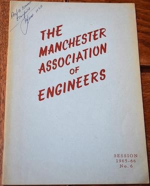 A SURVEY OF AERODYNAMICS The Manchester Association Of Engineers Session 1965-66 No.6