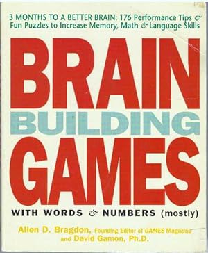 Seller image for BUILDING BRAIN GAMES WITH WORDS & NUMBERS (mostly) for sale by High-Lonesome Books