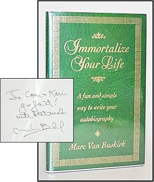 Immagine del venditore per Immortalize Your Life: A fun and simple way to write your autobiography venduto da Blind-Horse-Books (ABAA)