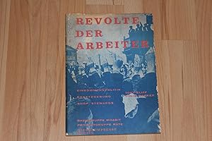 Bild des Verkufers fr Revolte der Arbeiter. Einkommenspolitik, Gesetzgebung, Shop Stewards. Basisgruppe Moabit - Projektgruppe Rte. zum Verkauf von Bockumer Antiquariat Gossens Heldens GbR