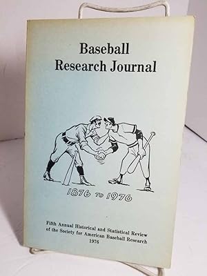 Seller image for The Baseball Research Journal , 1976 for sale by Hammonds Antiques & Books