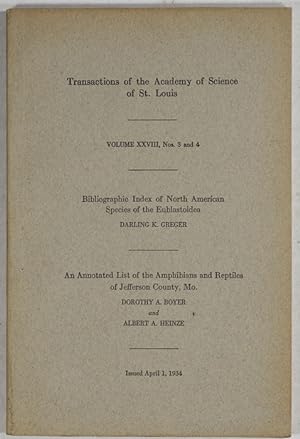 Bibliographic Index of North American Species of the Eublastoiden (3), pp.122-181). + Boyer, Doro...