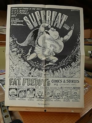Fat Freddy's Comics and Stories #1 Promotional Poster