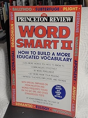 Immagine del venditore per Word Smart II: 700 More Words to Help Build an Educated Vocabulary (Princeton Review Series) venduto da the good news resource