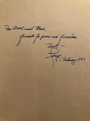 Seller image for Tranquillitas Ordinis The Present Failure and Future Promise of American Catholic Thought on War and Peace -- INSCRIBED copy for sale by Long Brothers Fine & Rare Books, ABAA
