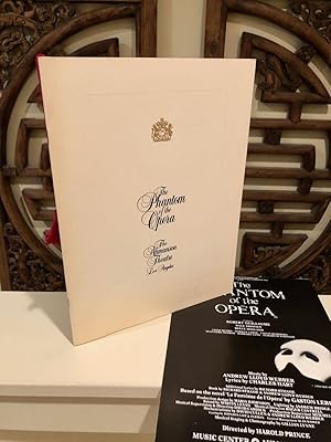 Seller image for The Phantom of the Opera -- Program for Los Angeles Premier for sale by Long Brothers Fine & Rare Books, ABAA