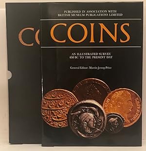 Image du vendeur pour Coins. An Illustrated Survey 650 BC to the Present Day. General editor: Martin Jessop Price. mis en vente par Centralantikvariatet