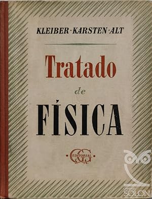 Imagen del vendedor de Tratado de Fsica a la venta por LIBRERA SOLN